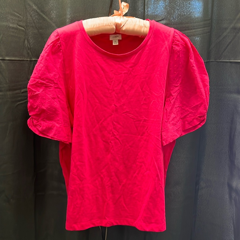 Cotton T-shirt with sleeve design